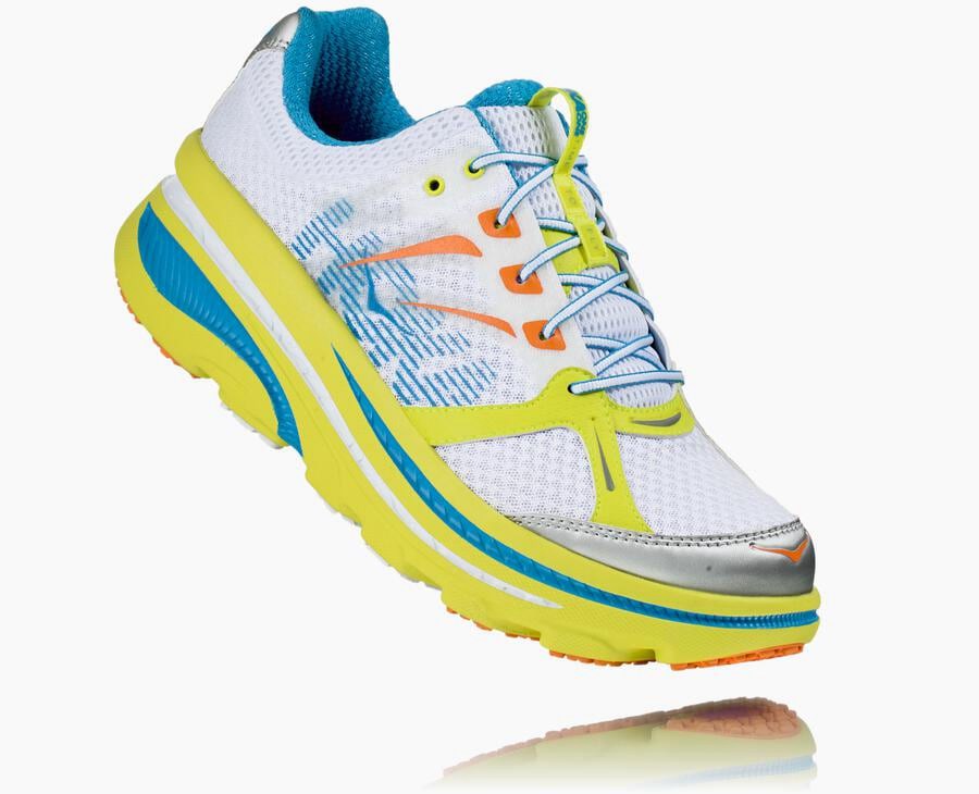 Hoka One One Hardloopschoenen Heren - Bondi B - Wit - EO9648175